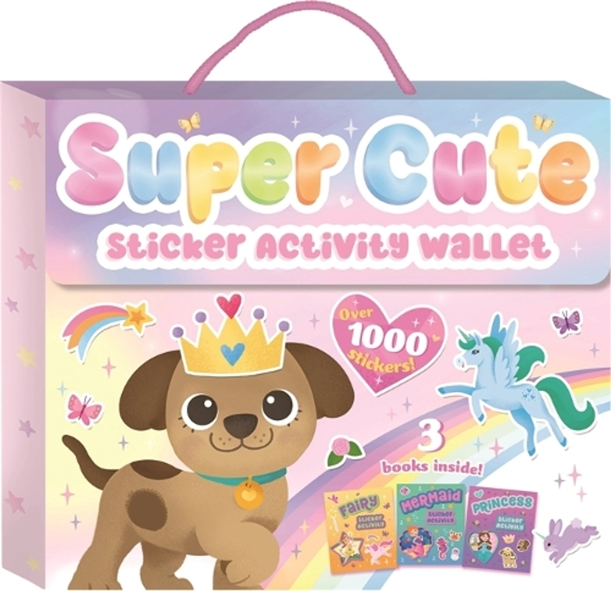 Super Cute Sticker Activity Wallet Magical activities that travel with you (Paperback)