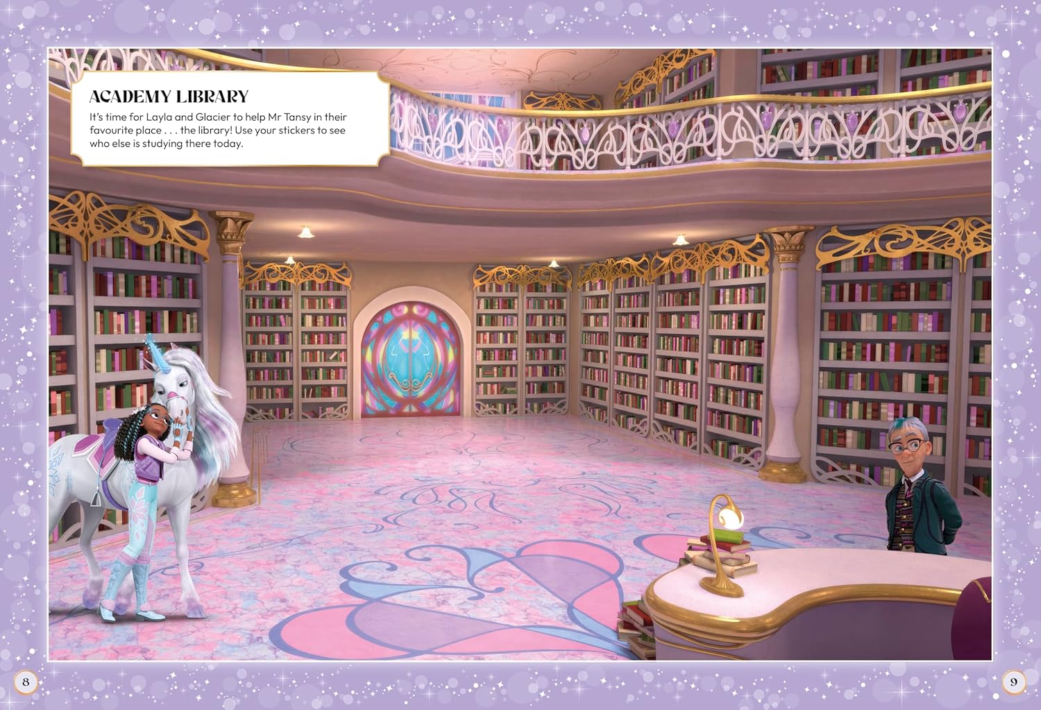 Unicorn Academy: Sticker Scenes