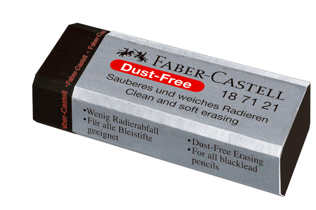 Faber-Castell Dust-Free Eraser, Black BLK-187121