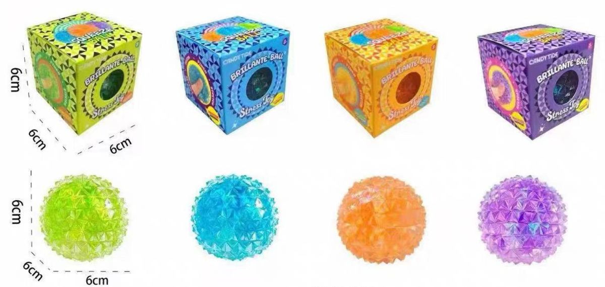 Brillante Ball Squishy - Assorted Colour