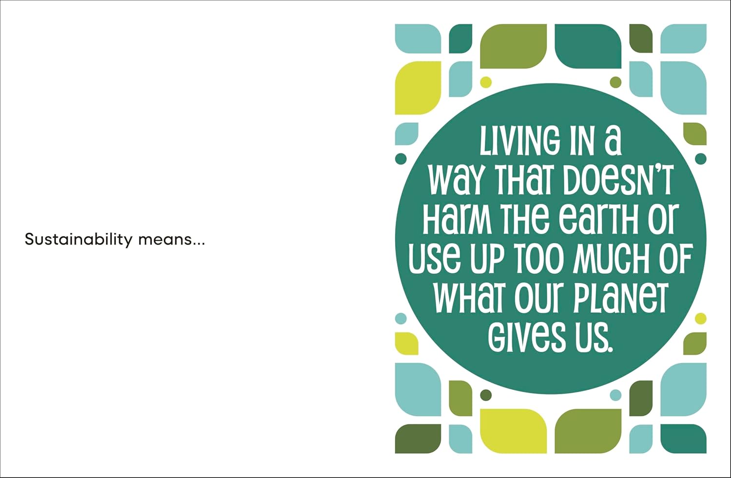 A Kids Book About Sustainability (Hardcover)