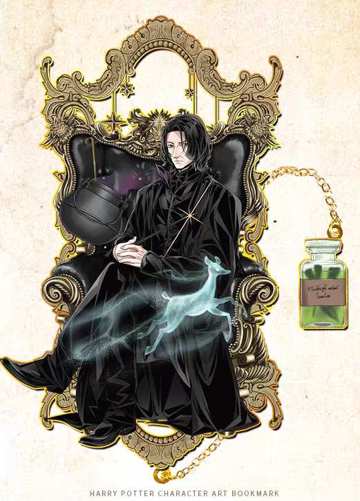 Harry Potter Metal Bookmark Snape Chair