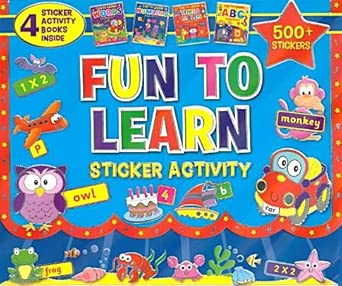 Fun To Learn Sticker Activity - Carry Case