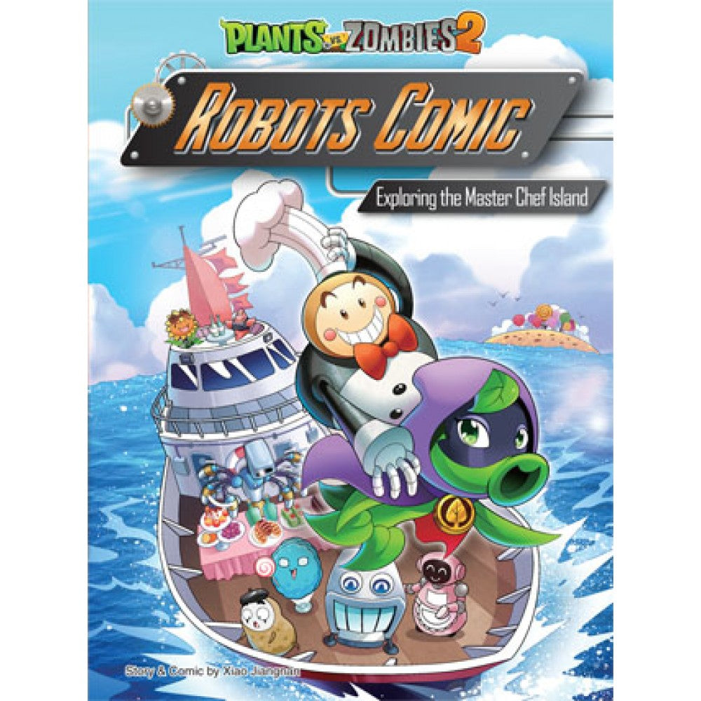 Plants vs Zombies: Robots Comic: Exploring The Master Chef Island