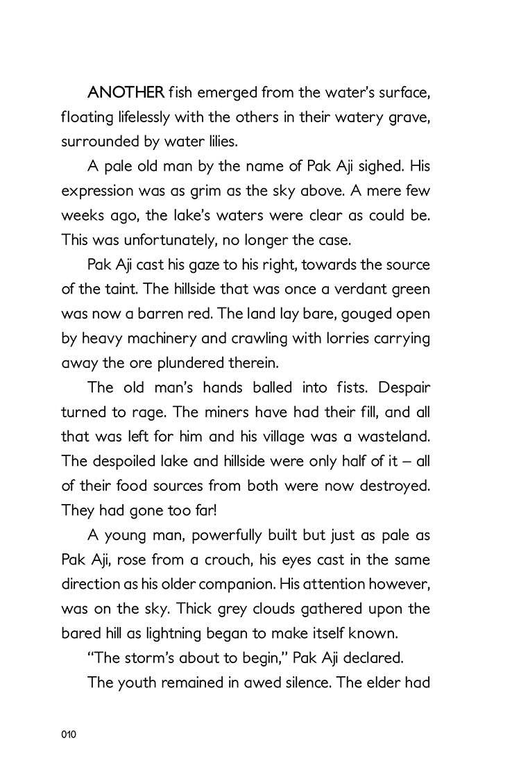 Magic Bean Lite 06: Novel Golden Age Of Adventures 01: Wrath Of The Guardian: The Legend Of Chini Lake