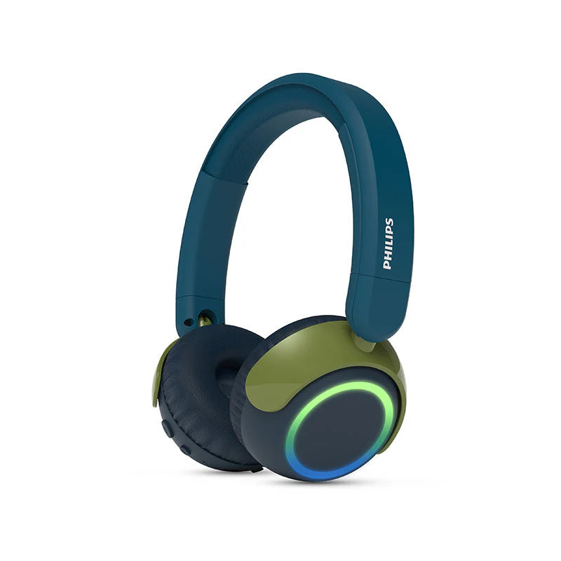 Philips TAK4200CT/00 Kids Wireless On-Ear Headphones - Chrystal Teal