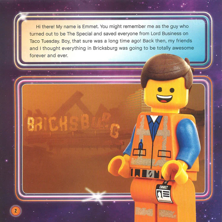 Emmet Gets Tough (The LEGO MOVIE 2: Storybook With Stickers) Paperback – Picture Book