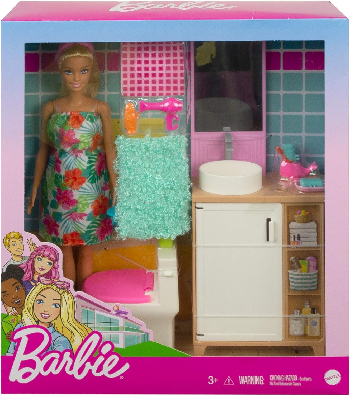 MATTEL BARBIE ESTATE ROOM N DOLL PLAYSET