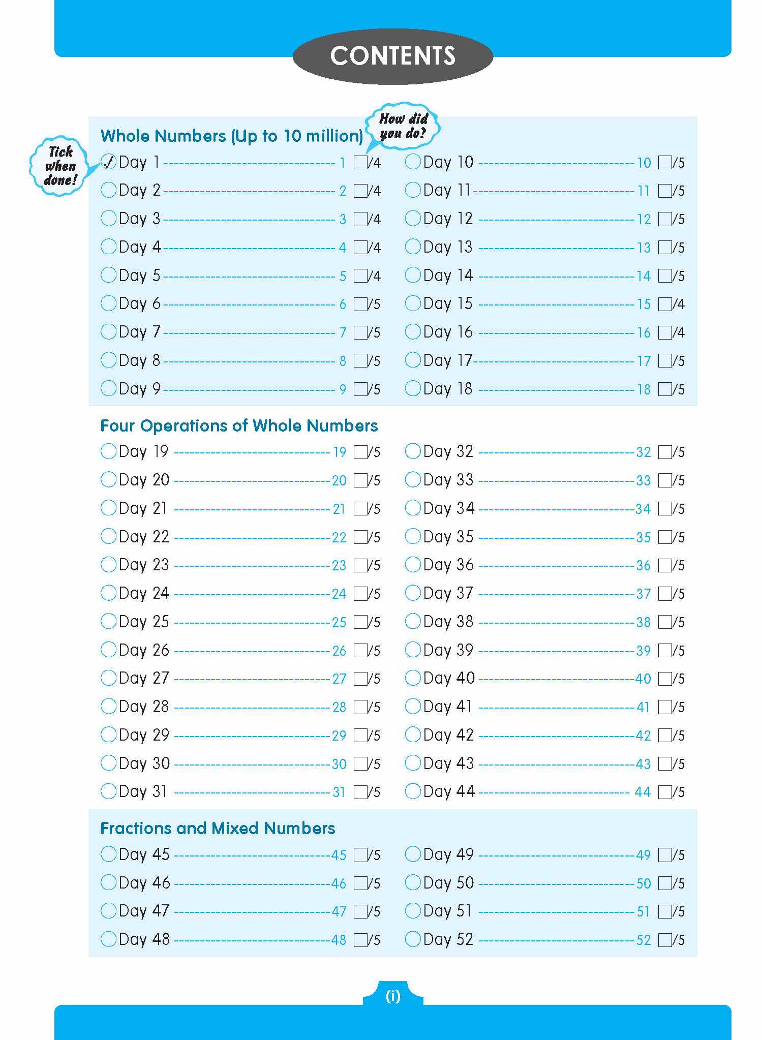 Primary 5 LEARNING+ MATHEMATICS Short-Answer Questions By the DAY Workbook 5