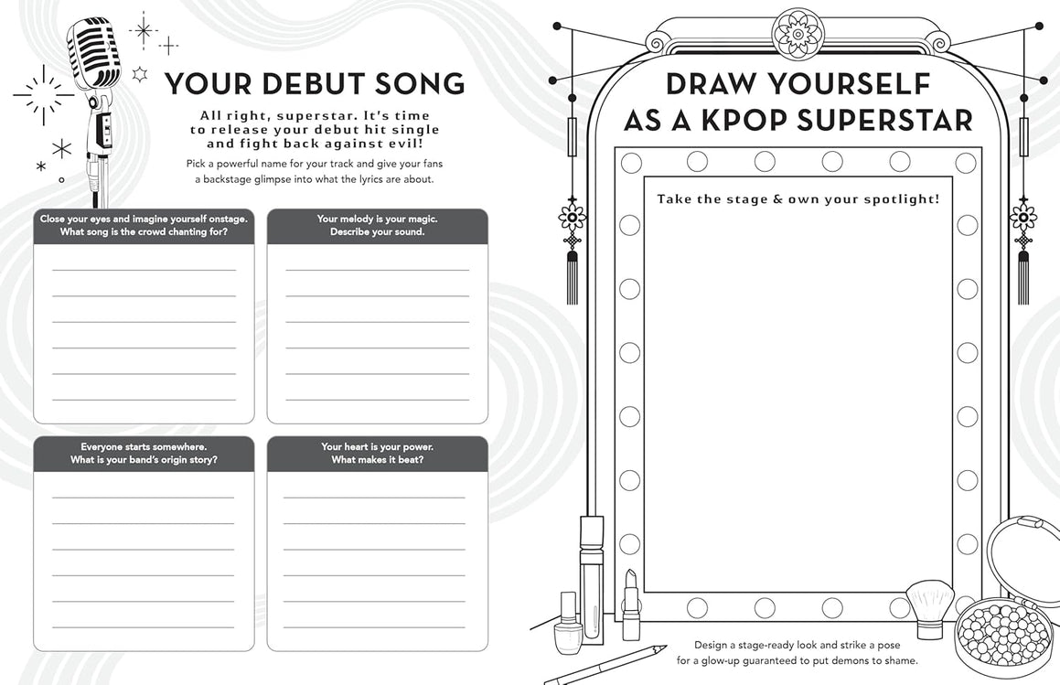 KPop Saves The World Activity Book: 60+ Puzzles & Activities! (Paperback)