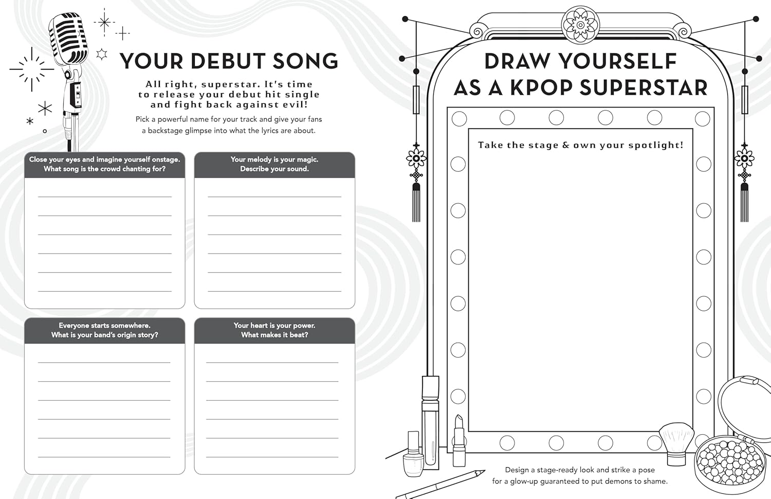 KPop Saves The World Activity Book: 60+ Puzzles & Activities! (Paperback)