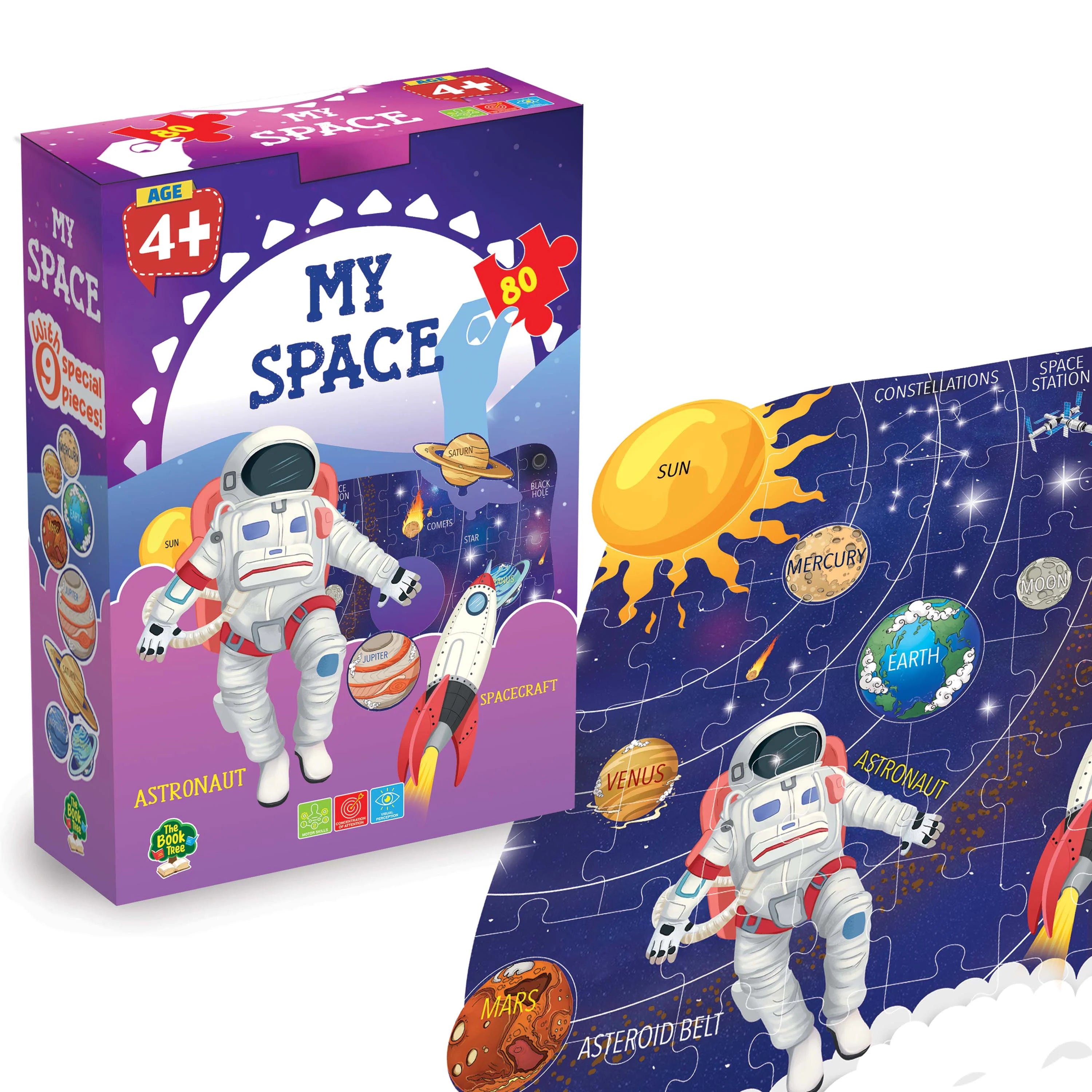 MY SPACE PUZZLE 80 PIECES