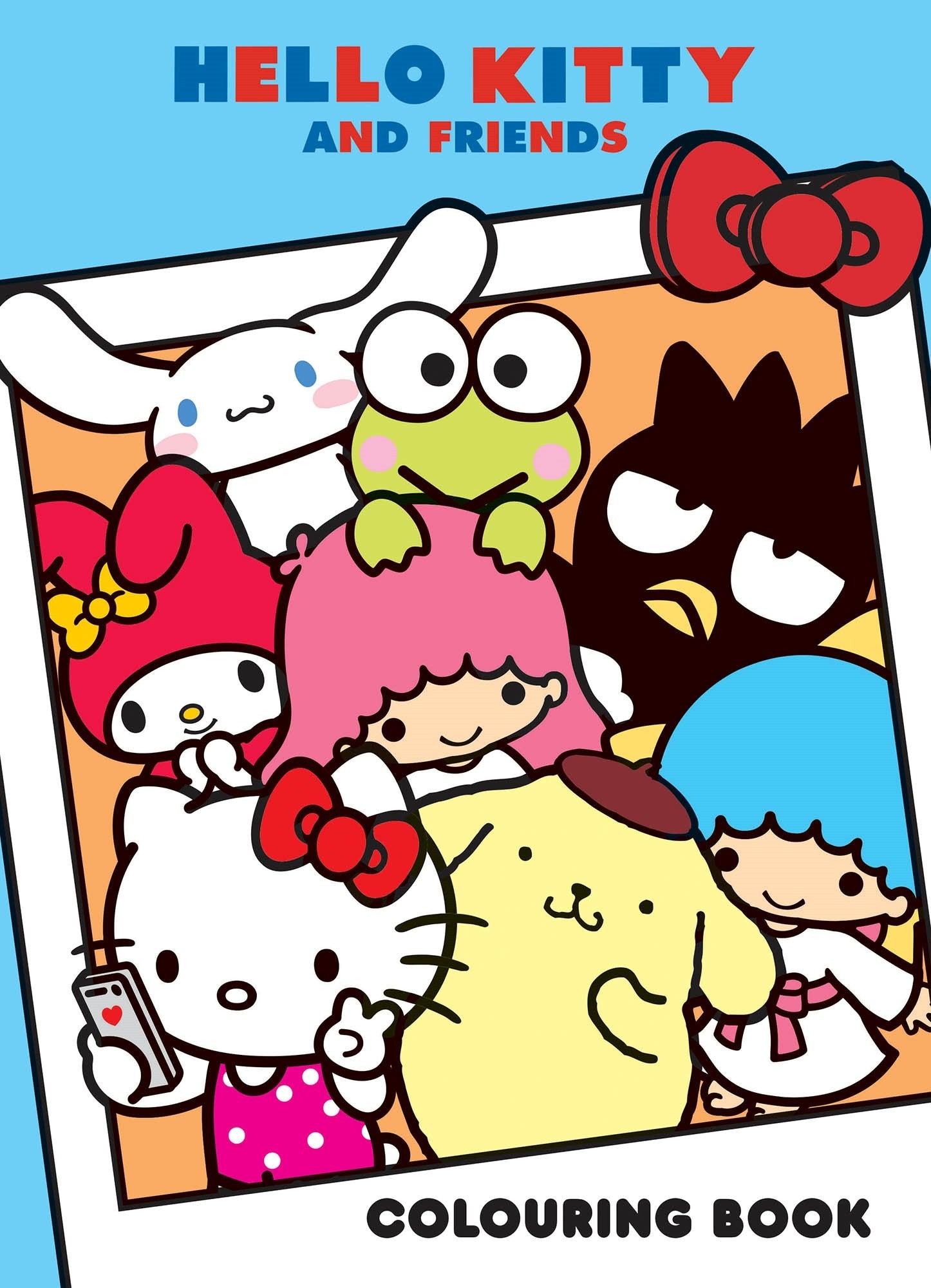 HELLO KITTY & FRIENDS COLOURING BK