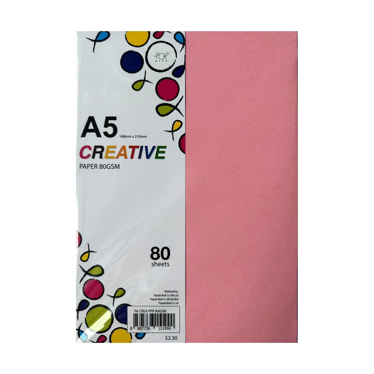 POP Artz Creative Paper 80 GSM