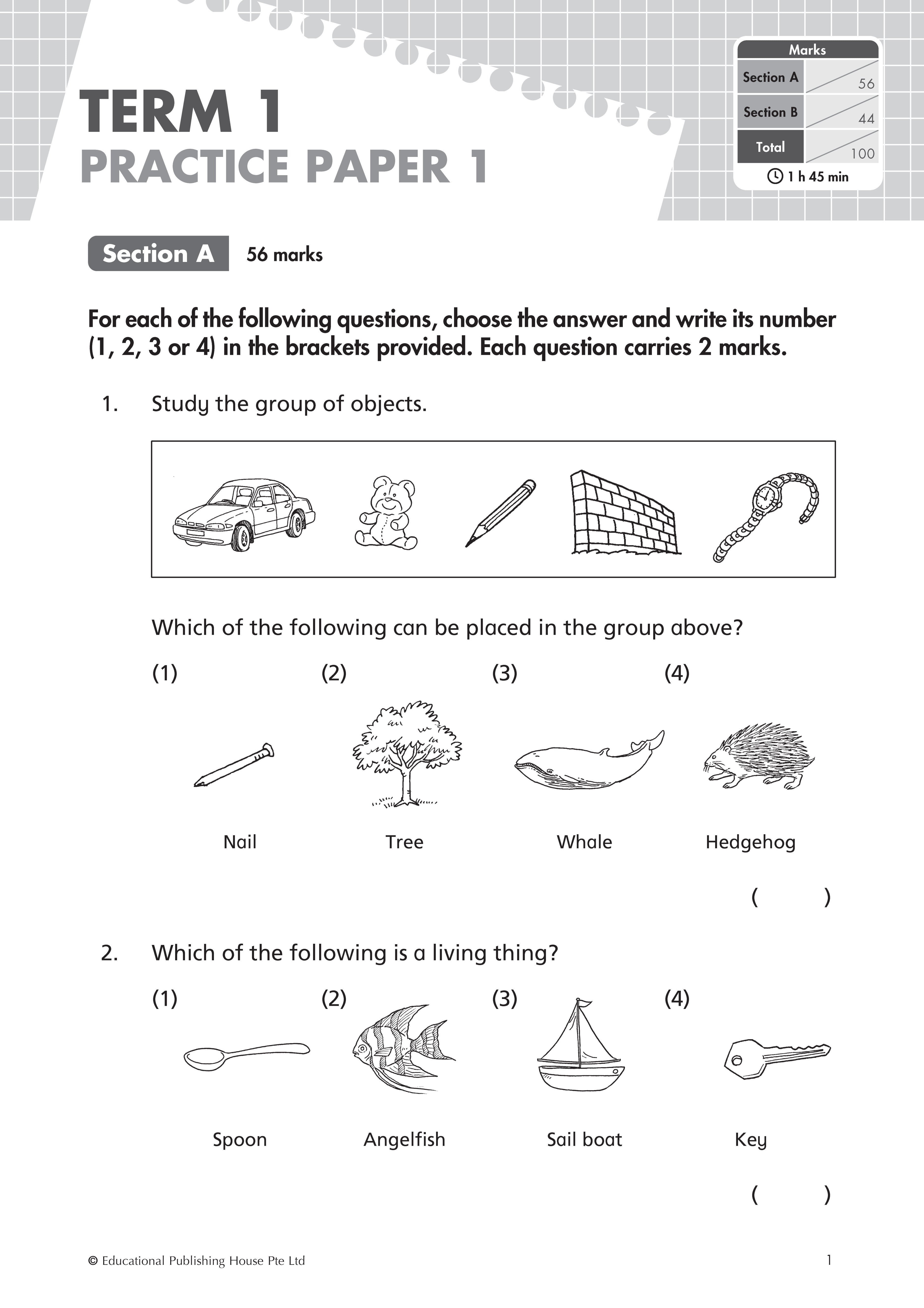 Primary 3 Top Science Practice Papers (4th Edition)