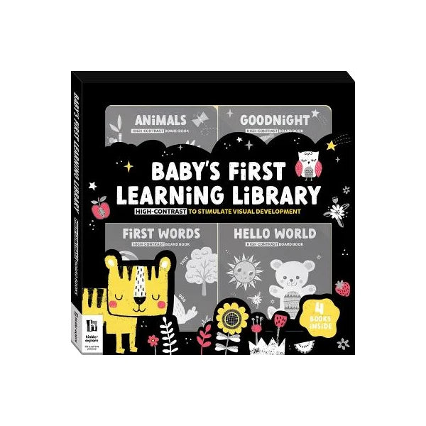 High Contrast Baby's First Learning Library