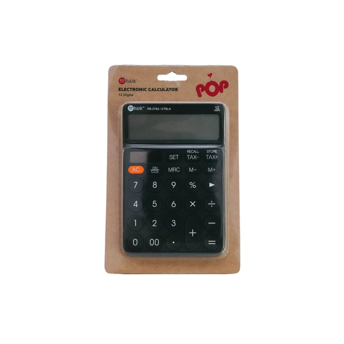 Pop Bazic 12 Digits Desktop Cal Pb-2792