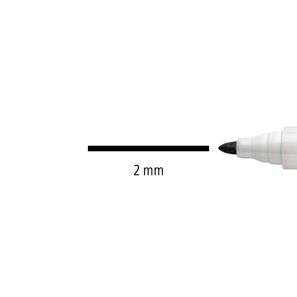 STAEDTLER LUMCOLOR WHTBOARD MARKR 351 BLACK