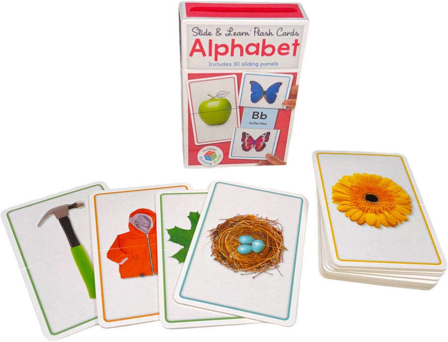 Slide & Learn Flashcards: Alphabets