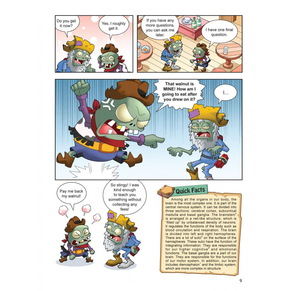 Plants vs Zombies 2 Science Comic Does Our Brain Sleep?