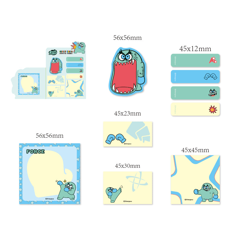 Strange Us 2-Fold Sticky Note
