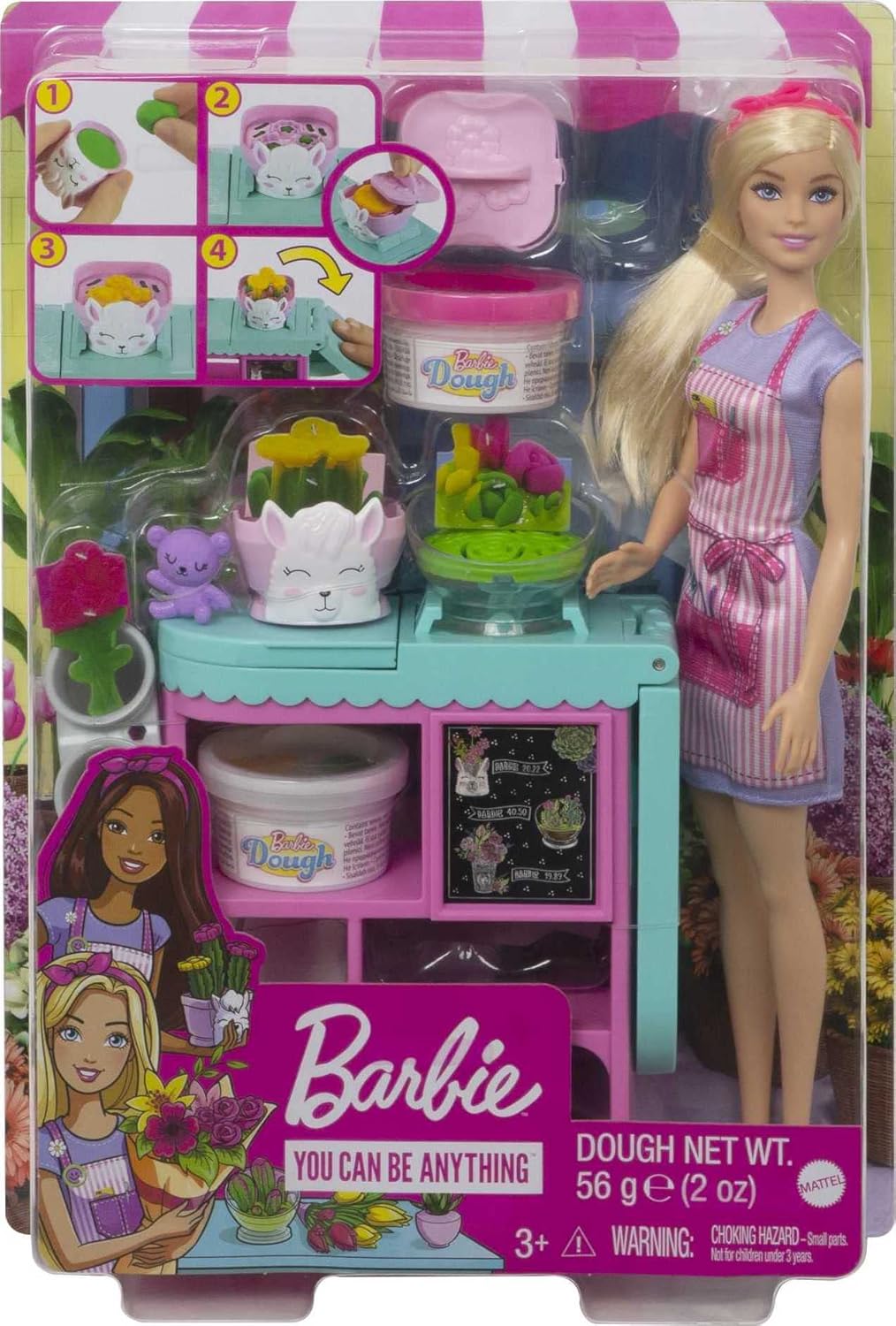 MATTEL BARBIE FLORIST PLAYSET