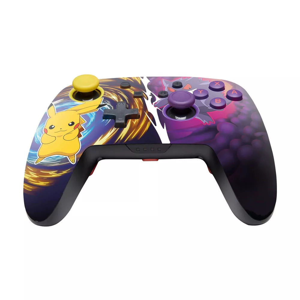 PowerA Pikachu vs Gengar Enhanced Wireless Controller - Nintendo Switch: USB & Bluetooth