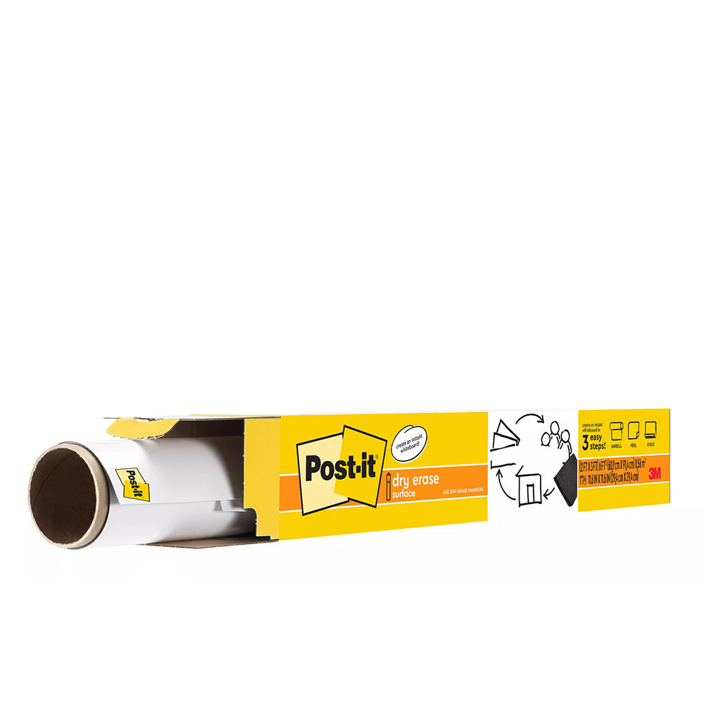 Post-it® Def3x2 Dry Erase Surface, 3x2ft