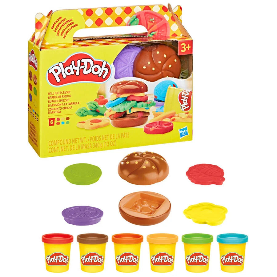 HASBRO PLAYDOH FOOD SHAPES ASSORTED