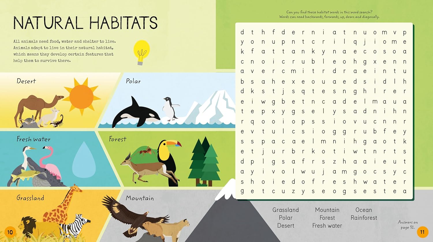 STEM Starters for Kids: Wildlife Activity Book: Activities for Little Zoologists (Paperback)