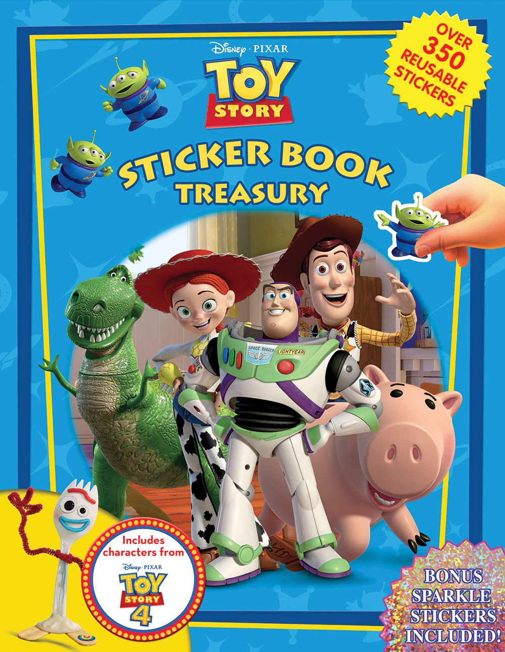 Sticker Book Treasury: Disney Toy Story (Paperback)