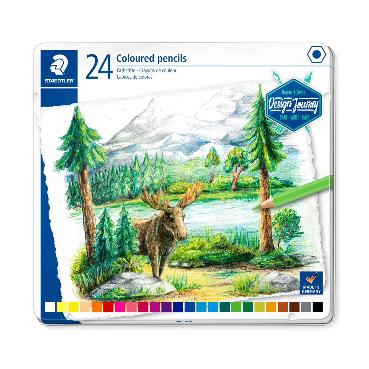 Staedtler Dj Coloured Pencils 24l