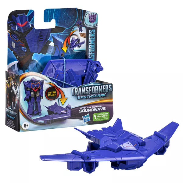 HASBRO TRANSFORMERS EARTHSPARK 1 STEP FLIP ASSORTED