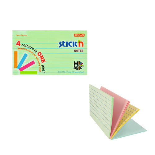 Hopax Magic Pads 3"x5" Line - Mix Pastel