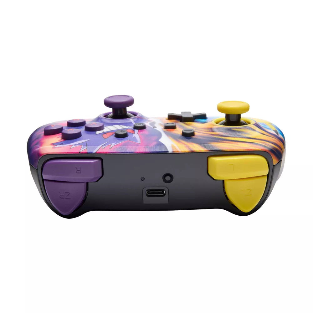 PowerA Pikachu vs Gengar Enhanced Wireless Controller - Nintendo Switch: USB & Bluetooth