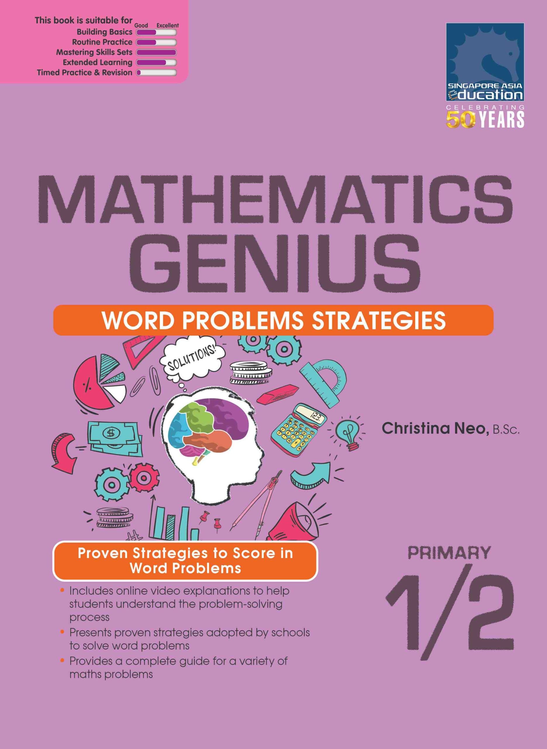 Mathematics Genius Word Problems Strategies Primary 1/2
