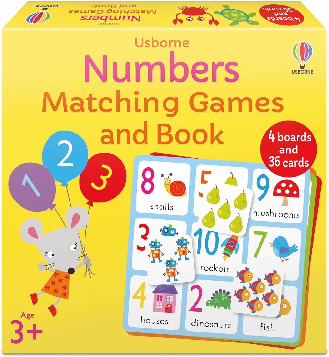 Number Matching Games And Book