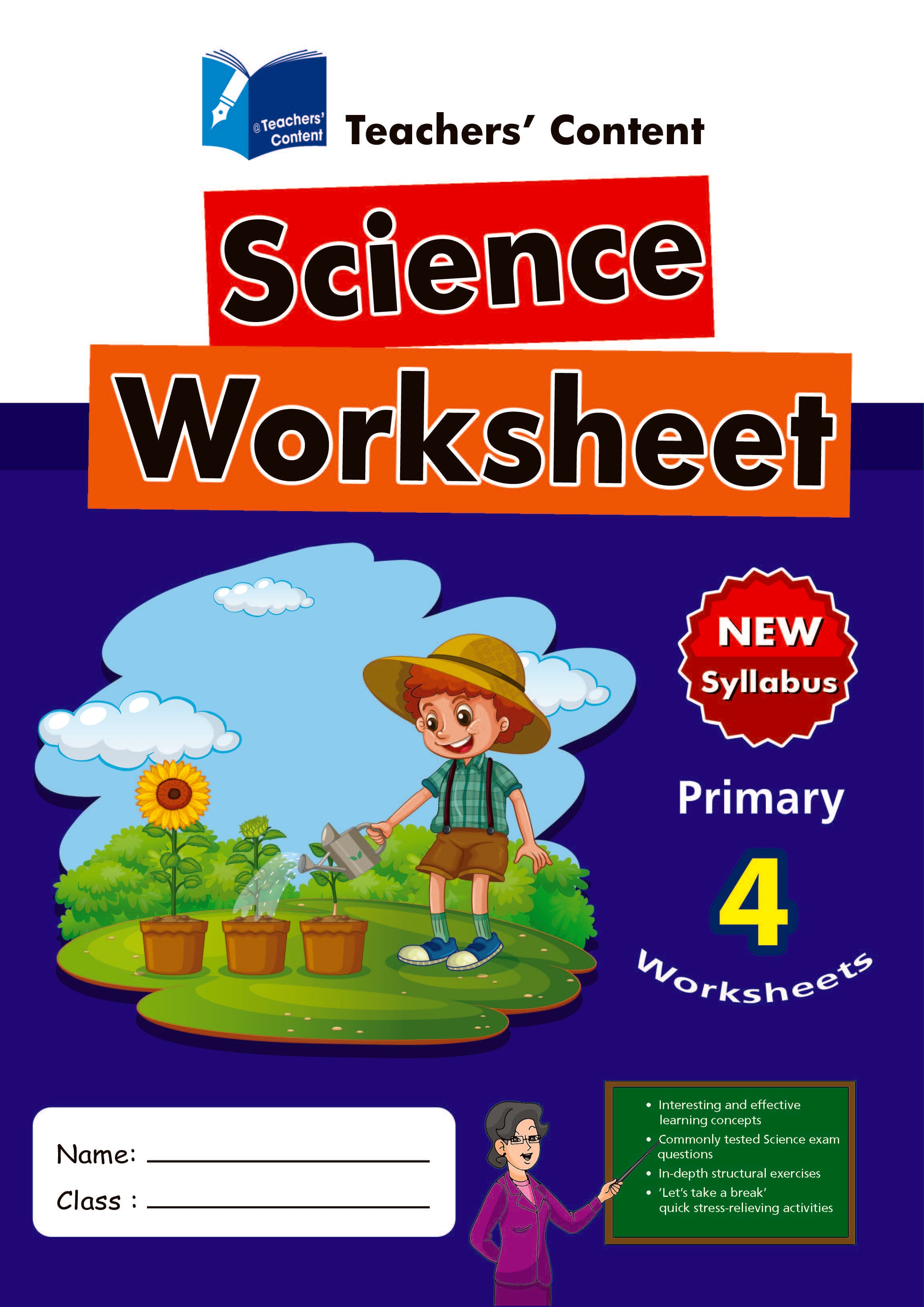 Primary 4 Science Worksheet 2nd Edition