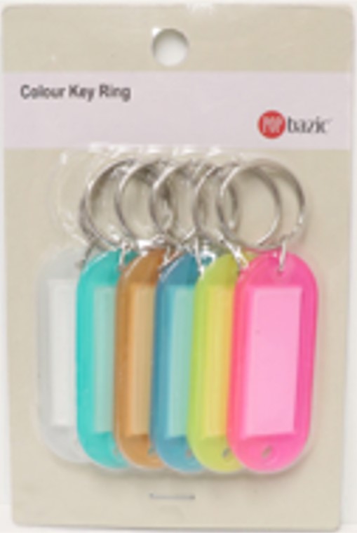 POP BAZIC Key Ring 6's