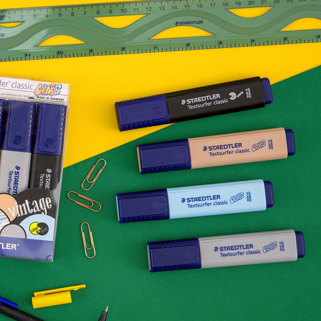 STAEDTLER TEXTMARKER TEXTSURF.CL. 4PCS