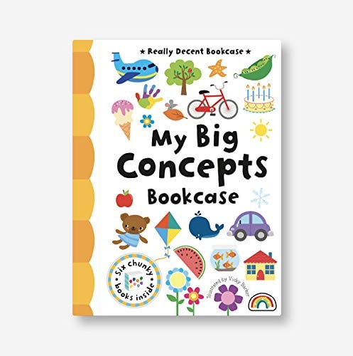 My Big Concepts Bookcase (Really Decent Bookcase) (Board Book)