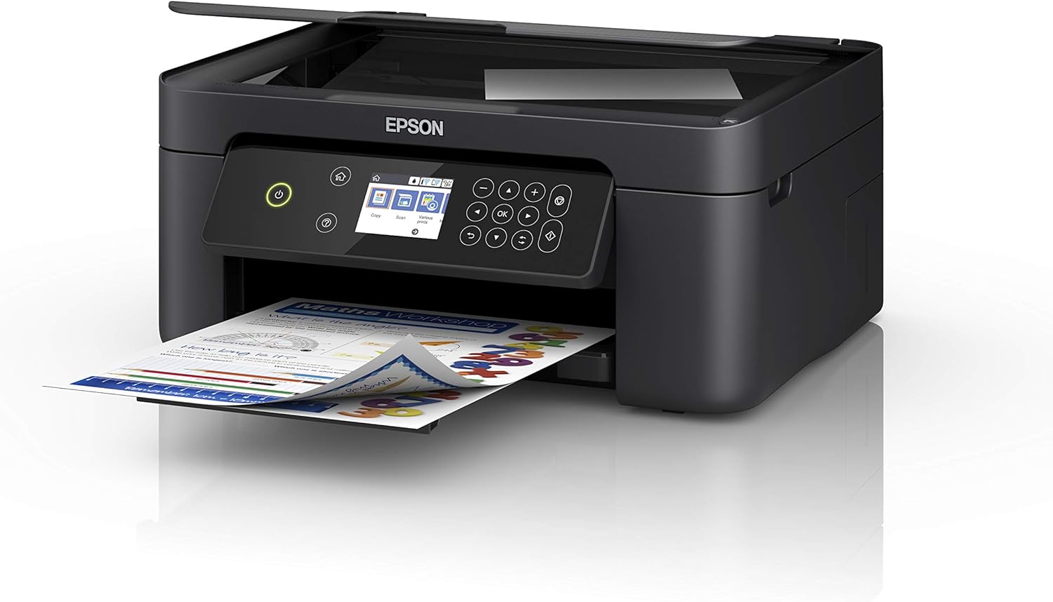 Epson Expression Home XP-4101 - A4 Wi-Fi Duplex All-in-One Inkjet Printer. Print, scan and copy, auto-duplex, Wi-Fi & Wi-Fi Direct, Apple AirPrint™, Google™ Cloud Print and Mopria™, black