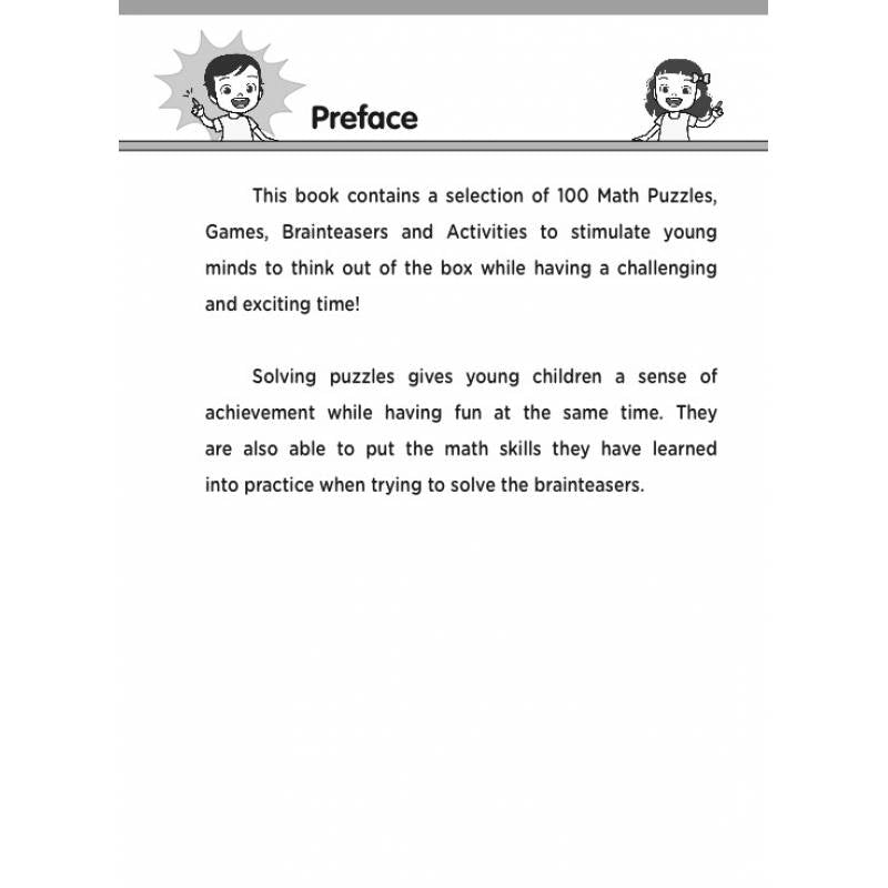 Primary 3-4 Mathematics Tutor Puzzles and Games