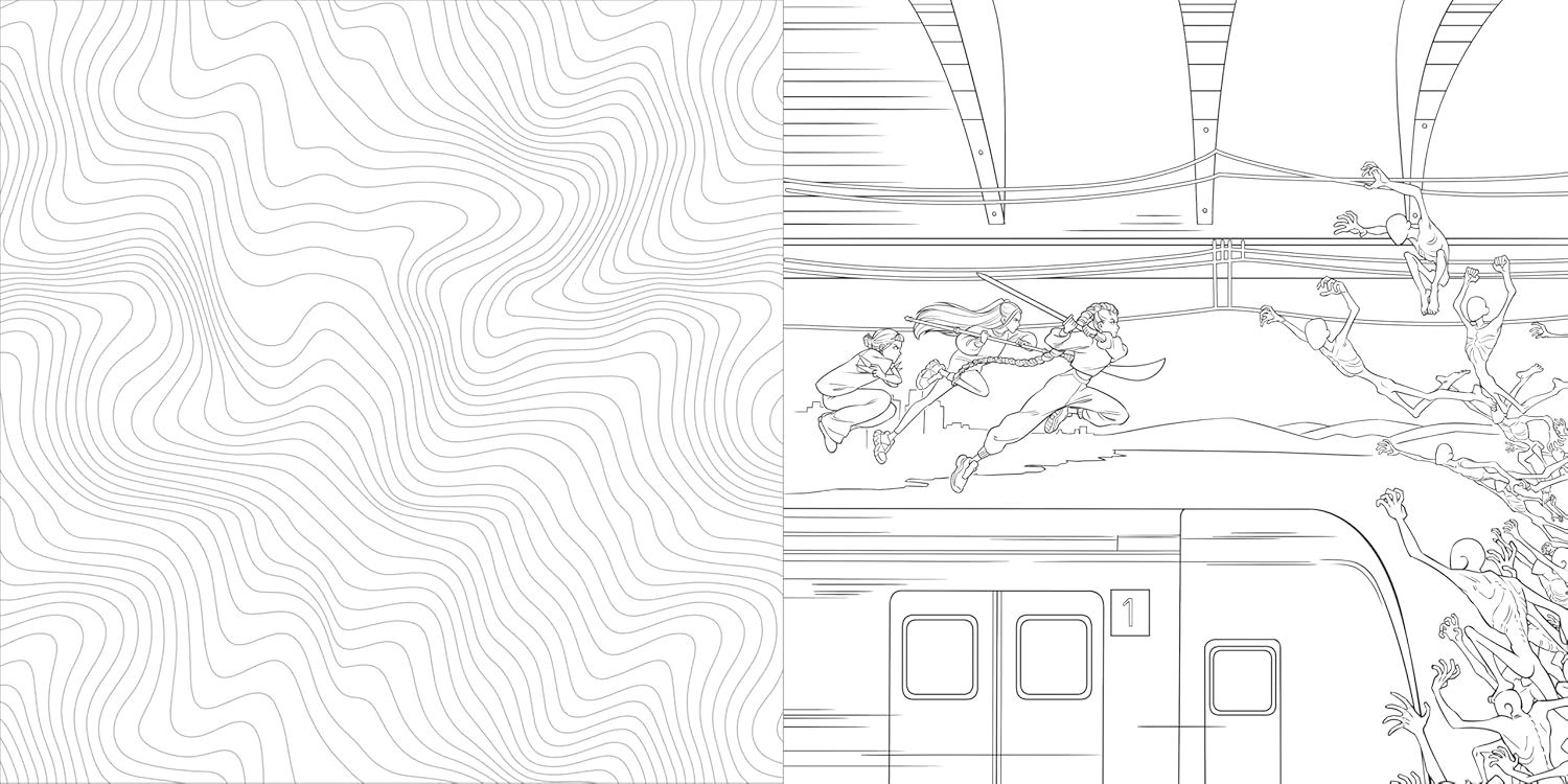 KPop Demon Hunters Colouring Book (Paperback)