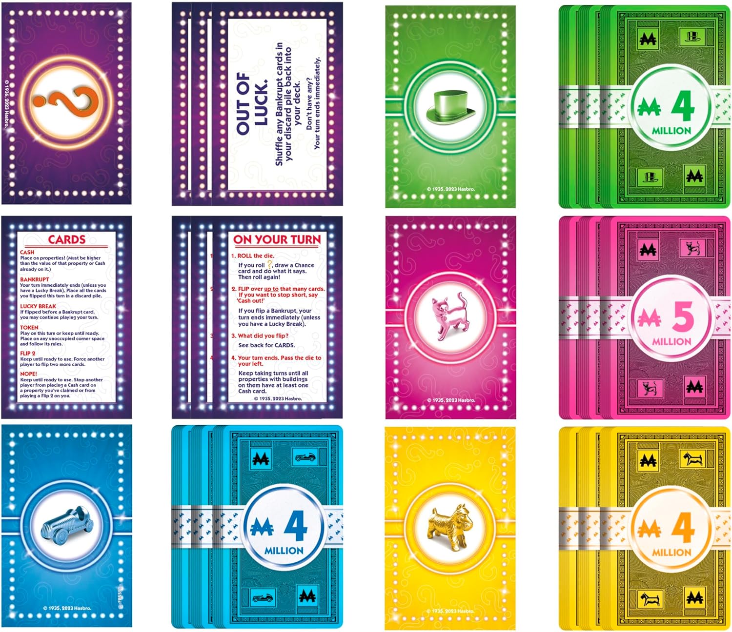 HASBRO MONOPOLY CHANCE