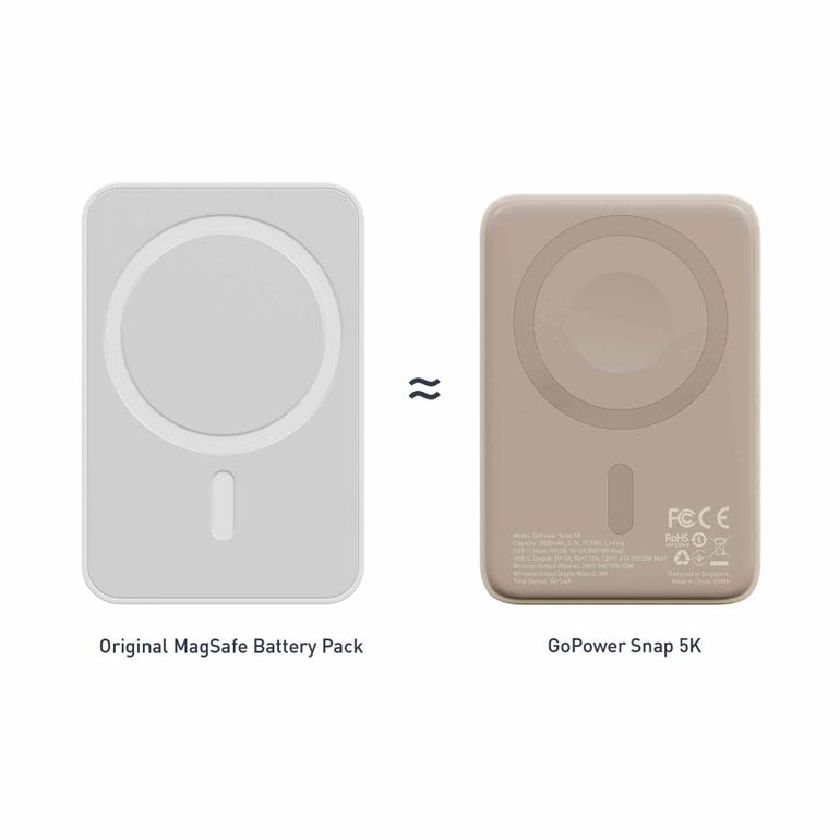 Bazic GoPower Snap 5K 3-In-1 Brown