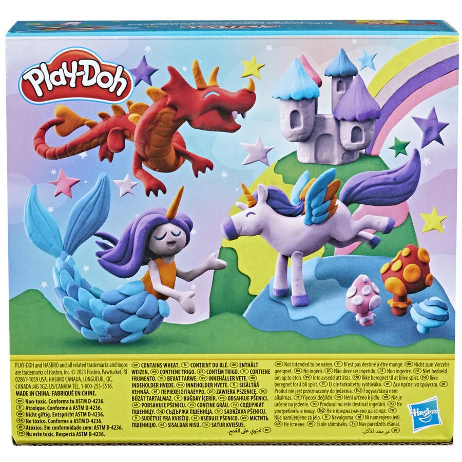 HASBRO PLAYDOH COLORFUL COMPOUND 9 PACK ASSORTED