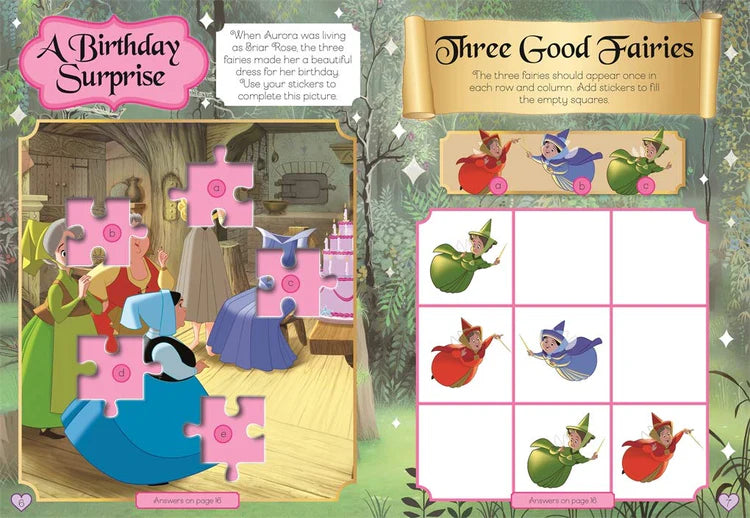 Disney Princess: Sticker Play Enchanting Activities (Paperback)