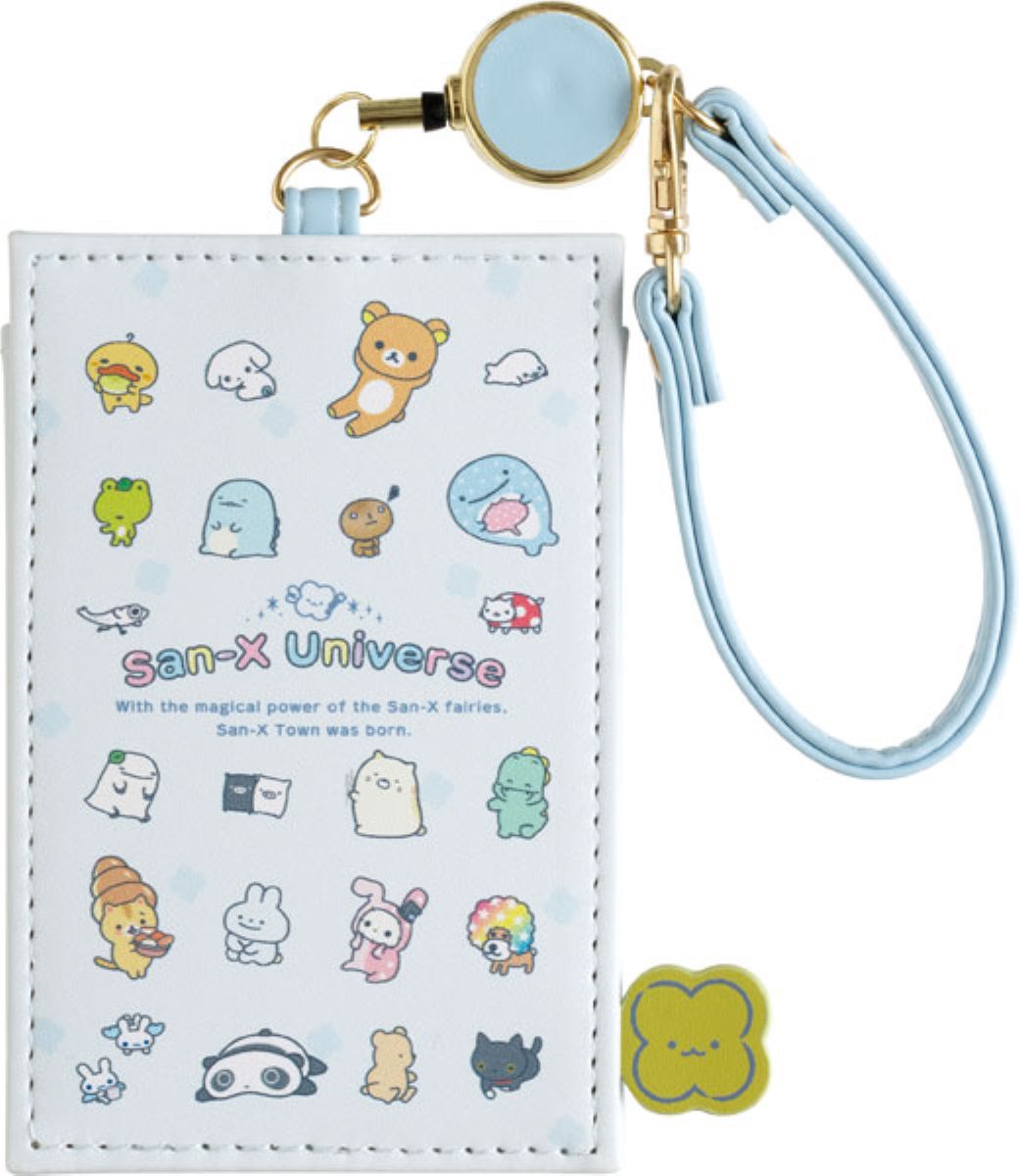 Universe Characters Card Holder Lanyard Light Blue PB73201