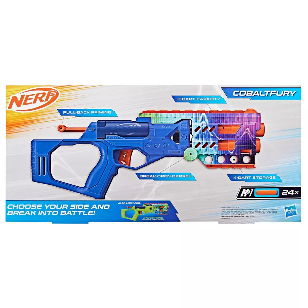 HASBRO NERF COBALTFURY TOY BLASTER